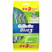 Maszynki do golenia i wkłady - GILLETTE BLUE3 MASZYNKA DO GOLENIA DLA MĘŻCZYZN 12 SZTUK FC BARCELONA EDYCJA LIMITOWANA sklep dla firm 341108 - miniaturka - grafika 1