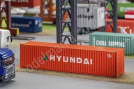 Kolejki i akcesoria - Faller Kontener Hi-Cube 40 HYUNDAI 180849 - miniaturka - grafika 1