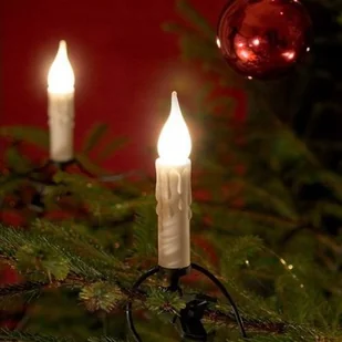 Konstsmide 20-punktowy łańcuch żarówki imitujące wosk 14,8m - Lampy ogrodowe - miniaturka - grafika 7