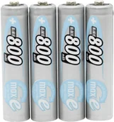 Akcesoria i części modelarskie - Ansmann Akumulator AAA/R03/Micro NiMH maxE HR03 800 mAh 1.2 V 4 szt - miniaturka - grafika 1