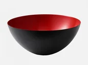 Miski i półmiski - Normann Copenhagen Miska Krenit III czerwona 352510 - miniaturka - grafika 1