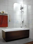 Parawany nawannowe - Radaway Parawan nawannowy 120 cm prawy Torrenta PND 201203-101NR - miniaturka - grafika 1