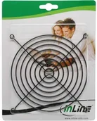 Kable miedziane - InLine Kratka wentylatora metalowy, czarny, 140 X 140 mm 1 szt. 33372X - miniaturka - grafika 1