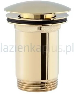 OMNIRES Korek klik-klak umywalkowy z przelewem i bez,brąz antyczny A706BR - Korki do umywalek OMNIRES Korek klik-klak umywalkowy z przelewem i bez,brąz antyczny A706BR - Korki do umywalek - miniaturka - grafika 4