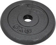 Obciążenia - Vivo Obciążenie żeliwne czarne 5kg 4561804 - miniaturka - grafika 1