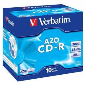 Verbatim Płyty CD-R 700MB 52x Crystal (JC 10 43327 - Nośniki danych - miniaturka - grafika 4