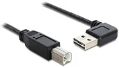 Kable USB - Delock Cable Easy USB 2.0 A 90 G gewinkelt > B wtyczka/wtyczka 1 m - miniaturka - grafika 1