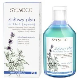 Sylveco Ziołowy płyn do płukania jamy ustnej 500 ml 5907502687379 - Płyny do płukania jamy ustnej - miniaturka - grafika 2
