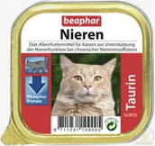 Mokra karma dla kotów - Beaphar Nieren Z dodatkiem tauryny dla kotów z niewydolnością nerek 100g 10900 - miniaturka - grafika 1