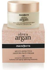 Macrovita ARGAN & OLIVE MULTI-EFFECTIVE 24-godzinny Krem do cery normalnej i mieszanej 50ml - Kremy do twarzy - miniaturka - grafika 2