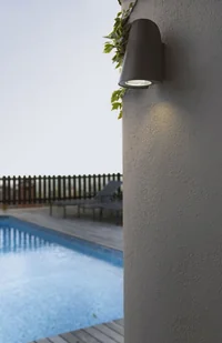 Faro Barcelona Tinia Lampa ścienna Antracytowy, 1-punktowy 71353 - Lampy ścienne Faro Barcelona Tinia Lampa ścienna Antracytowy, 1-punktowy 71353 - Lampy ścienne - miniaturka - grafika 1