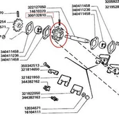 Części i akcesoria do maszyn rolniczych - CNH KOŁO ZĘBATE PRZENOŚNIKÓW ŁOPATKOWYCH LAVERDA 300132810 - miniaturka - grafika 1