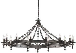 Elstead Lighting LAMPA wisząca ŚwiecznikOWA WARWICK WR12 GR Elstead - Lampy sufitowe - miniaturka - grafika 3