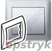 Klawisze i ramki - Legrand SISTENA LIFE Ramka METALIC pojedyncza 771301 - miniaturka - grafika 1