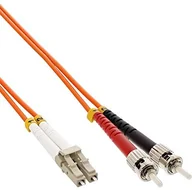 Kable światłowodowe - InLine 88518 LWL Duplex Cable (LC/ST, 50/125 m, OM2, 25 m) 88518 - miniaturka - grafika 1