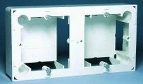 Kontakt Kontakt_Simon Puszka natynkowa płytka (31mm) podwójna biały MPN2/11 - Wyłączniki światła i elektryczne - miniaturka - grafika 3