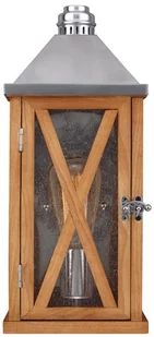 Elstead Lighting Kinkiet LUMIEREFE/LUMIERE/S2OAK IP44 - Lampy ogrodowe - miniaturka - grafika 3