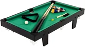 Stoły bilardowe i akcesoria - MAKSTOR.pl CZARNY MINI STÓŁ bilard POOL BILARD + AKCESORIA - Czarny - miniaturka - grafika 1