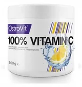 Witaminy i minerały dla sportowców - Ostrovit Witamina C lewoskrętna w proszku 100% VITAMIN C 500g OstroVit - miniaturka - grafika 1