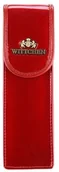 Etui na długopisy i pióra - Wittchen Etui na długopisy WITTCHEN 25-2-169 czerwone 25-2-169-3 - miniaturka - grafika 1