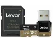Karty pamięci - Lexar 1800x 128GB (LSDMI128CRBEU1800R) - miniaturka - grafika 1