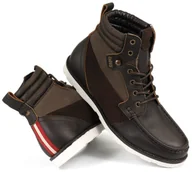 Buty zimowe męskie - DVS buty zimowe męskie BISHOP BROWN - miniaturka - grafika 1
