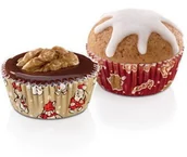 Formy do ciast - Tescoma Mini papilotki DELÍCIA o 4 cm, 100 szt., bożonarodzeniowe 630602 - miniaturka - grafika 1