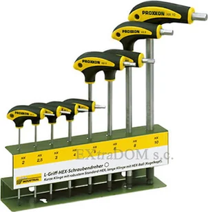 Proxxon Zestaw pokręteł HX 8szt. 22650 - Śrubokręty - miniaturka - grafika 3