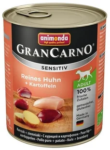 Animonda GranCarno Gran Carno Sensitiv Kurczak + ziemniaki 800g MS_12322 - Mokra karma dla psów - miniaturka - grafika 3