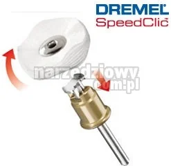 Dremel SpeedClic tarcza polerska z tkaniny (423S) 2615S423JA - Materiały ścierne - miniaturka - grafika 2