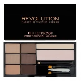 Makeup Revolution Ultra Brow Palette paleta do stylizacji brwi Fair Medium - Akcesoria i kosmetyki do stylizacji brwi - miniaturka - grafika 3