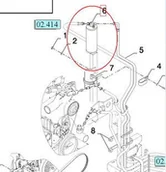 Części i akcesoria do maszyn rolniczych - CNH FILTR OSUSZACZ KLIMATYZACJI NEW HOLLAND 84058791 - miniaturka - grafika 1