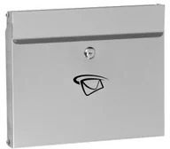 Skrzynki na listy - Skrzynka na listy nierdzewna pozioma S-23N - miniaturka - grafika 1