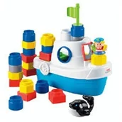 Klocki - Fisher Price Pojazd wyładowany klockami - Statek L7194 - miniaturka - grafika 1