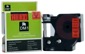 Dodatki do drukarek i skanerów - DYMO RHINO Aimotech Taśma zamiennik do 19mm/7m czerwona czarny nadruk D1 45807 A45807 - miniaturka - grafika 1
