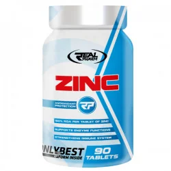 REAL PHARM Zinc - 90Tabs - Witaminy i minerały dla sportowców REAL PHARM Zinc - 90Tabs - Witaminy i minerały dla sportowców - miniaturka - grafika 2