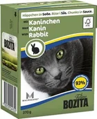 Mokra karma dla kotów - Bozita CAT Kartonik 370g kawałki w sosie z królikiem - miniaturka - grafika 1
