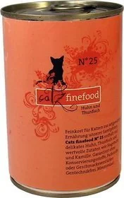 Catz Finefood N.25 Kurczak i Tuńczyk puszka 400g / 4260101762382 - Mokra karma dla kotów Catz Finefood N.25 Kurczak i Tuńczyk puszka 400g / 4260101762382 - Mokra karma dla kotów - miniaturka - grafika 1