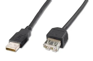 Kabel USB ASSMANN, A/M - A/Ż 2.0,3 m (AK-300200-030-S) - Kable USB - miniaturka - grafika 3