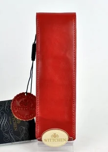 Wittchen 10-2-169-3 Etui na długopisy czerwony - Etui na długopisy i pióra - miniaturka - grafika 5