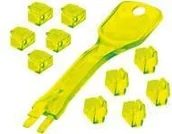 Wtyczki i adaptery - LINDY LINDY Zatrzaski portów RJ45 40482 - miniaturka - grafika 1