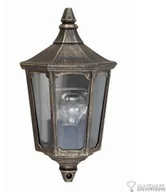 Lampy ogrodowe - Elstead Lighting Cricklade Half Lantern GZH/CKL7 Lampa stojąca ogrodowa słupek latarnia IP44 stylowa GZH/CKL7) - miniaturka - grafika 1
