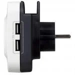 Legrand GNIAZDO 2P+Z Z ŁADOWARKĄ 2xUSB + PRZEWÓD USB-MICRO USB 50671 - Zasilacze awaryjne UPS - miniaturka - grafika 4