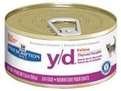 Mokra karma dla kotów - Hills Prescription Diet y/d Feline Puszka 156g 9413 - miniaturka - grafika 1