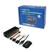 Adaptery i przejściówki - Logilink Adapter USB 2.0 AU0006D IDE, SATA, HDD 2,5>3,5 - miniaturka - grafika 1