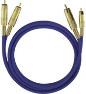 Kable - Oehlbach Kabel audio Cinch 2035 [2x Złącze męskie cinch 2x Złącze męskie cinch] 2 m niebieski - miniaturka - grafika 1