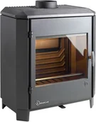 Piece wolnostojące - Invicta 868 86829183 Piec wolnostojący 10 kW Carolo Antracyt - miniaturka - grafika 1