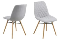 Krzesła - Actona Krzesło Lif jasnoszare - 0000067352 - miniaturka - grafika 1