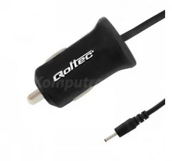 Qoltec Ładowarka samochodowa do urządzeń mobilnych 12W | 5V | 2.4A | 2.5*0.7 | 1 - Ładowarki samochodowe - miniaturka - grafika 2