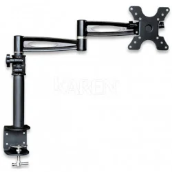 Techly Uchwyt biurkowy LCD/LED Techly 13-27" czarny AKTCAVT00190 - Inne akcesoria audio-wideo - miniaturka - grafika 2